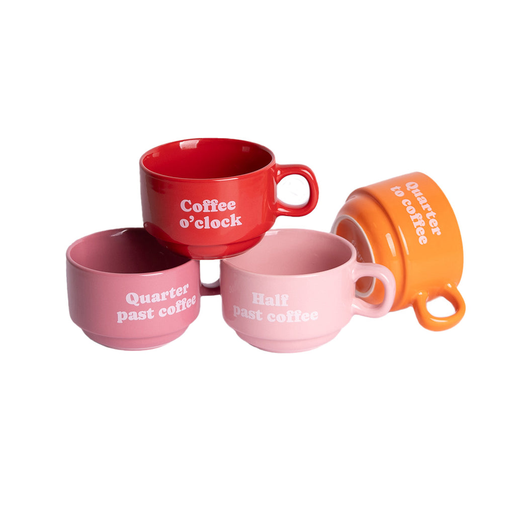 * Fisura Koffietassen Set 4