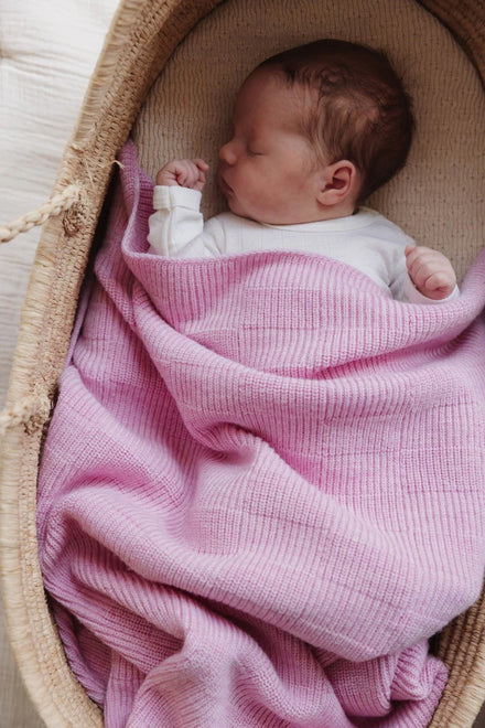 Hvid Deken Ivy | Cotton Candy