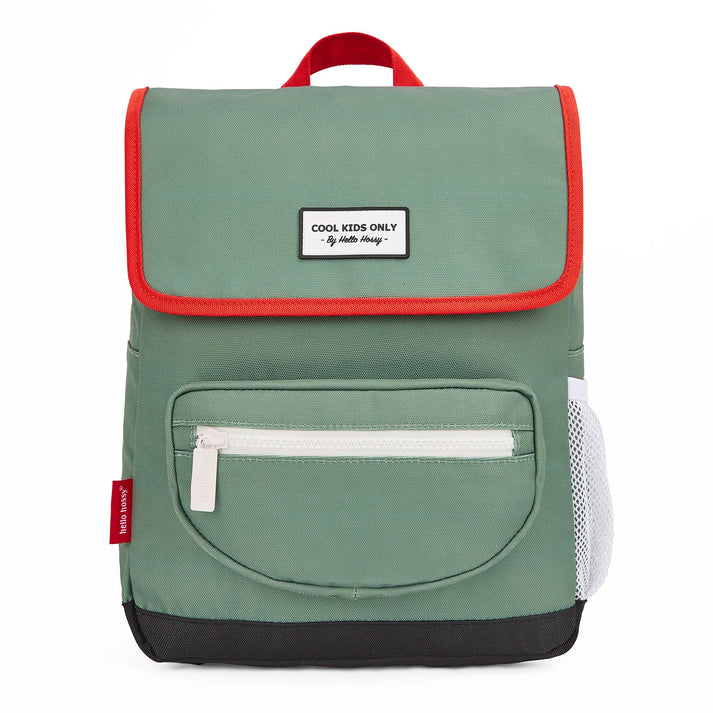 Hello Hossy rugzak Mini Forest 2-5Y, vooraanzicht met print