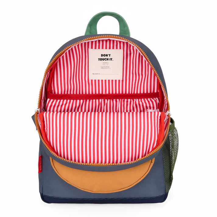 Hello Hossy rugzak Mini Marine voorvak met ritssluiting