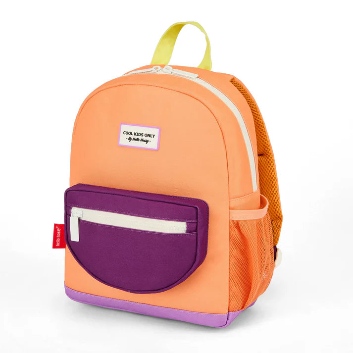 Hello Hossy Rugzak Mini Peach Pop +6Y kinderrugzak - zijaanzicht