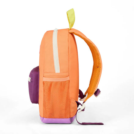 Hello Hossy Rugzak Mini Peach Pop +6Y kinderrugzak - achterzijde met rugpaneel