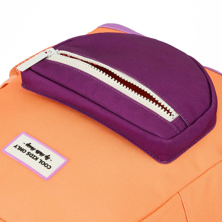 Hello Hossy Rugzak Mini Peach Pop +6Y kinderrugzak - voorvak en drinkflesvak