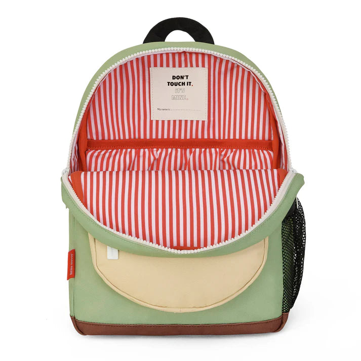 Hello Hossy rugzak Mini Pistache voorvak met ritssluiting