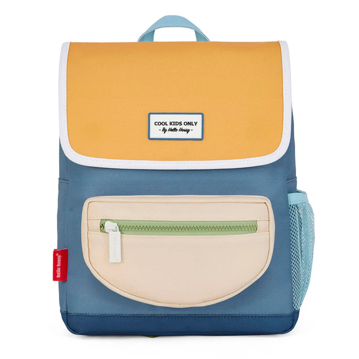 Hello Hossy Rugzak Mini Sam +6Y schoolrugzak - vooraanzicht met print
