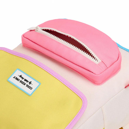 Hello Hossy rugzak Mini Sugar 2-5Y, voorvak met ritssluiting