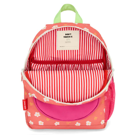 Hello Hossy Rugzak Peachy Bloom +6Y kinderrugzak - gewatteerde draagriemen