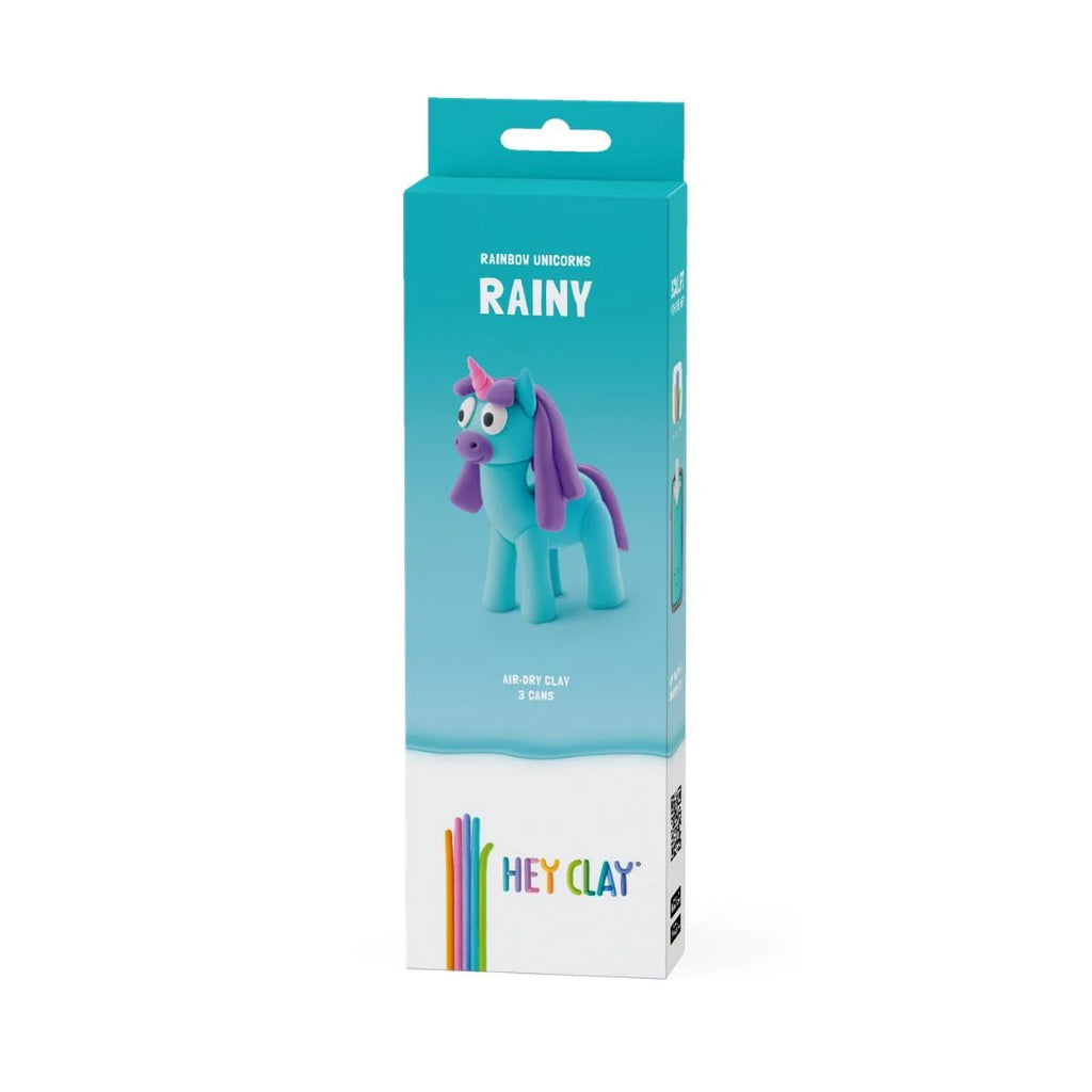 HeyClay Boetseerklei | Rainbow Unicorn Rainy (3 potjes)