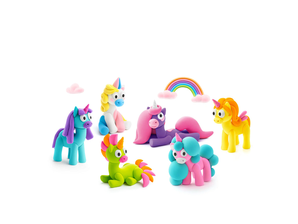 HeyClay Boetseerklei | Unicorns (15 potjes)
