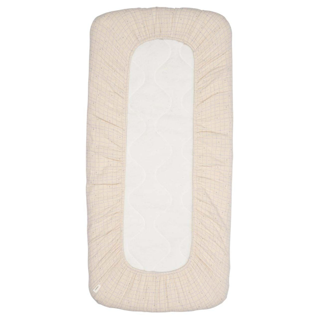 Koeka Hoeslaken Wieg Lind 40x80 | Warm White