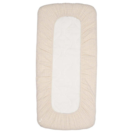 Koeka Hoeslaken Wieg Lind 40x80 | Warm White