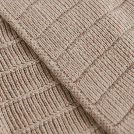 Hvid Sjaal Jacobino | Sand