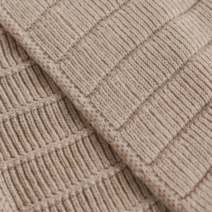 Hvid Sjaal Jacobino | Sand