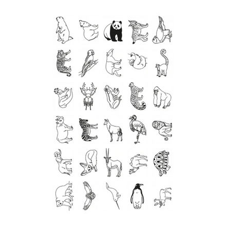 Kidywolf Navulling Voor Kidydraw-Mini Tablet | Dieren Over De Hele Wereld - Oceanen & Piraten