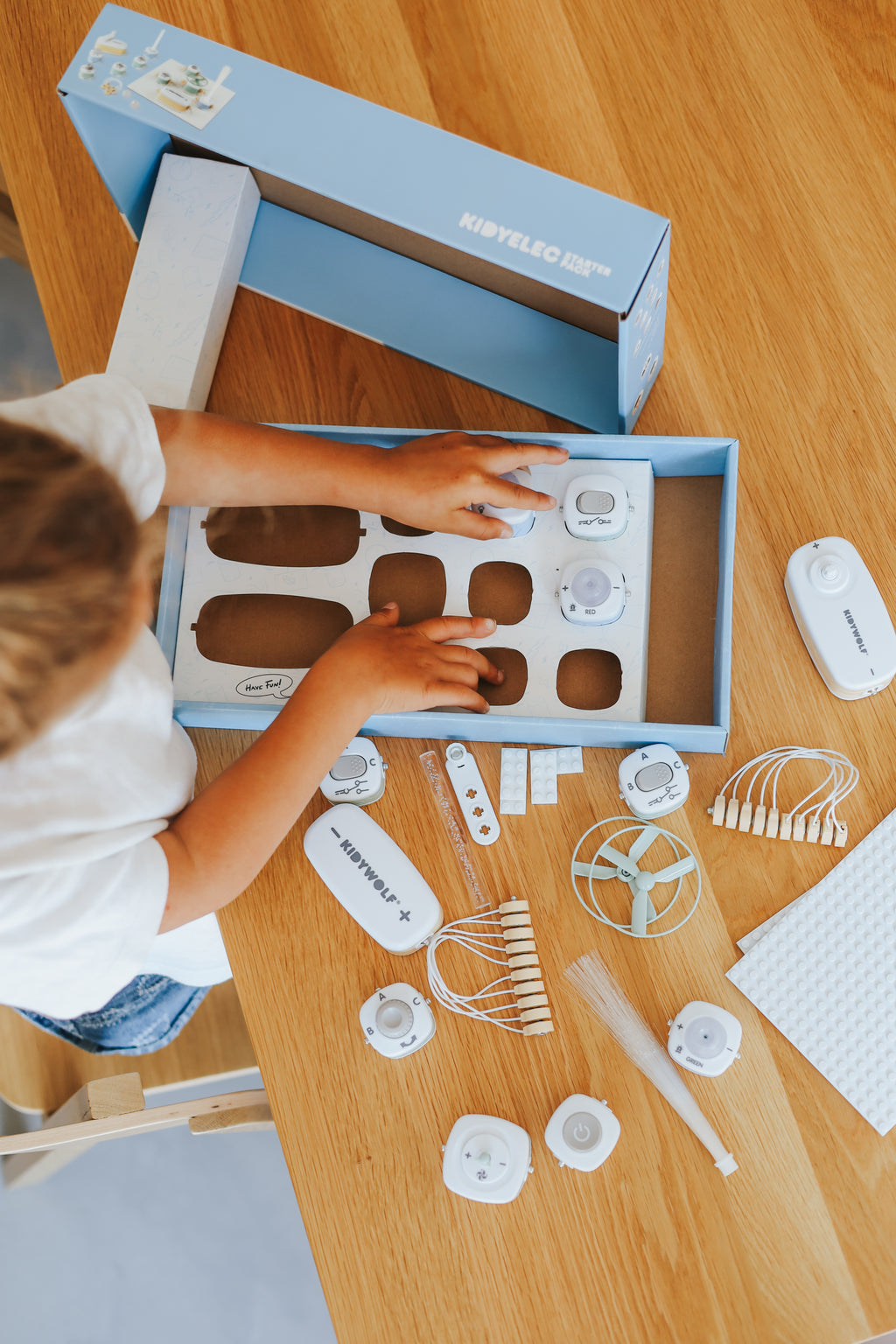 Kidywolf Kidyelec-Expert - My First Electricity Kit – 11 Pieces