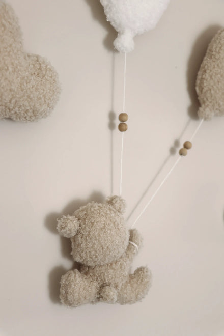Little Loua Teddy Bouclé Wanddecoratie Big | 6 stuks