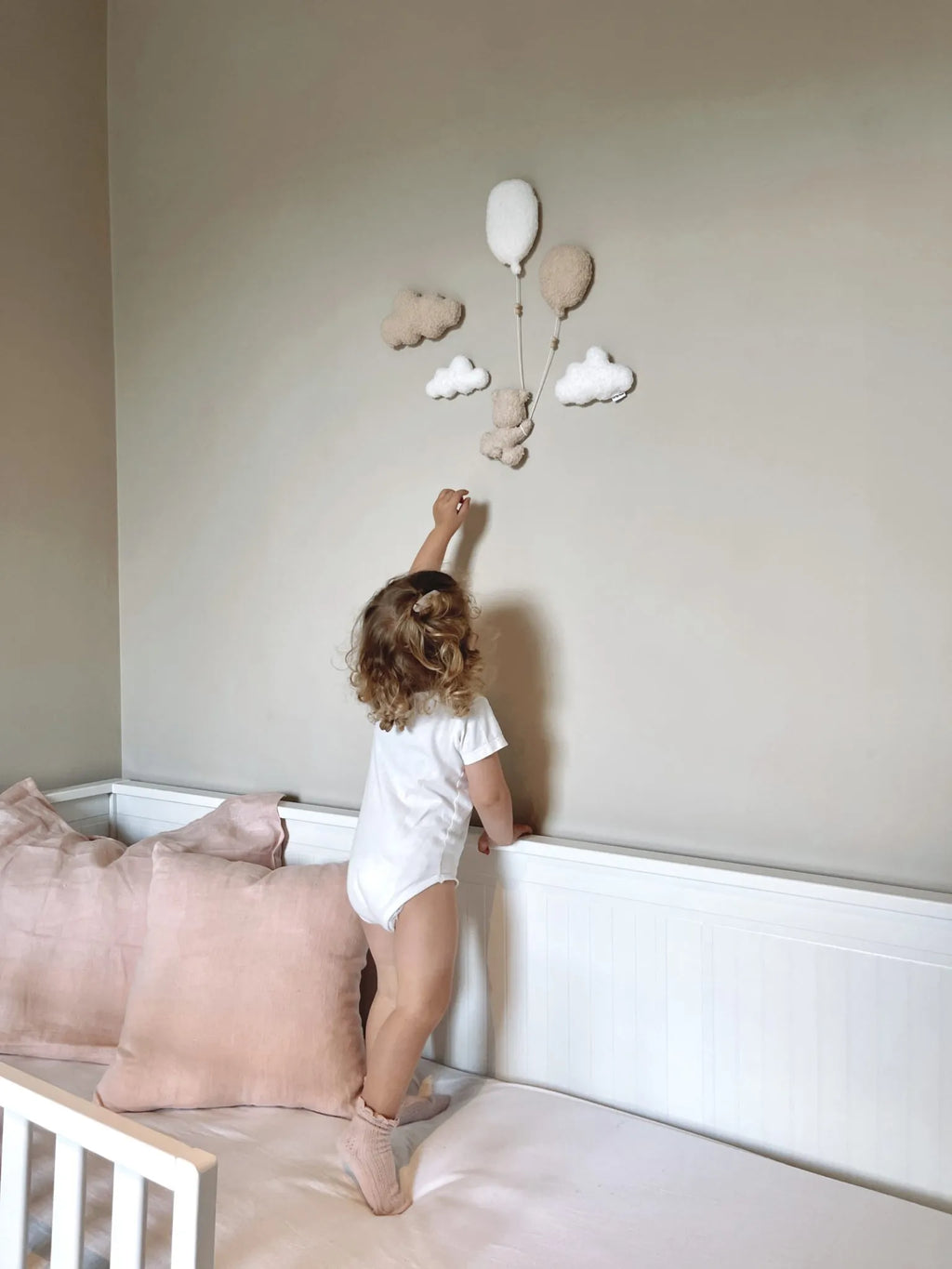 Little Loua Teddy Bouclé Wanddecoratie Big | 6 stuks