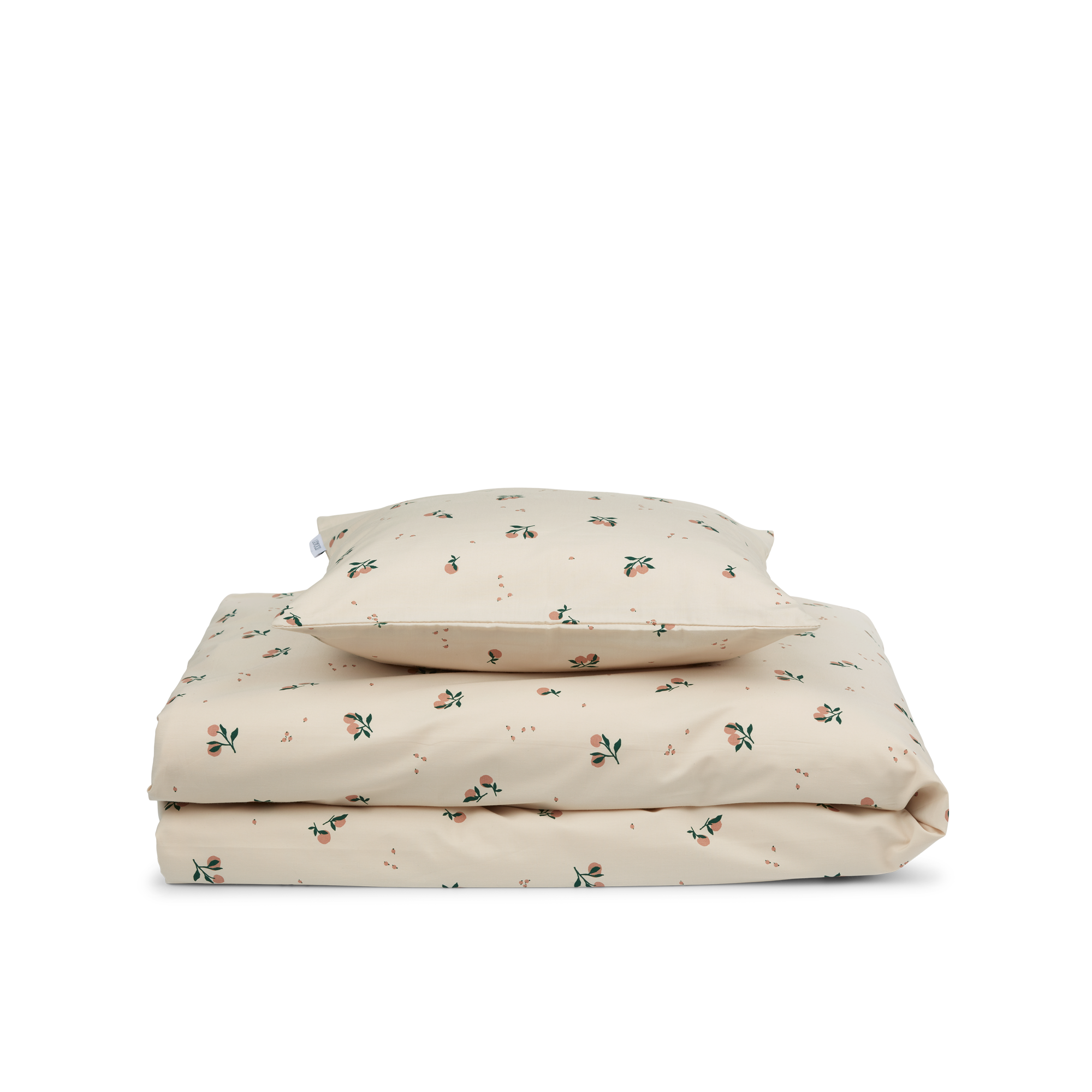 Liewood Ingeborg Junior Printed Bedset | Peach / Sea Shell