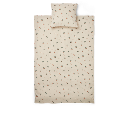 Liewood Ingeborg Junior Printed Bedset | Peach / Sea Shell