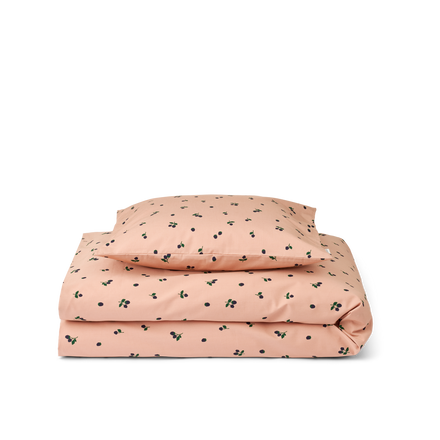 Liewood Ingeborg Junior Printed Bedset | Berry / Pale Tuscany