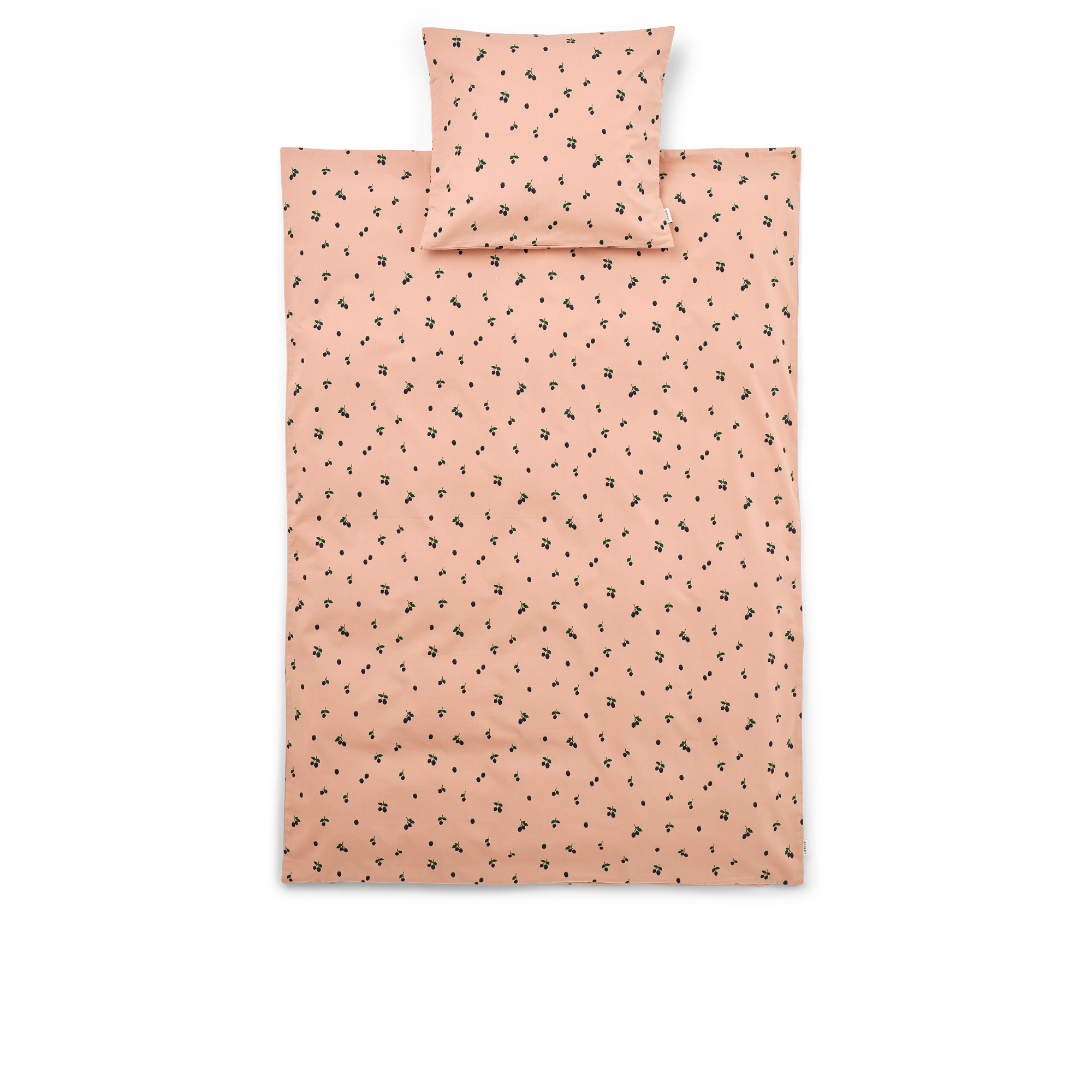 Liewood Ingeborg Junior Printed Bedset | Berry / Pale Tuscany