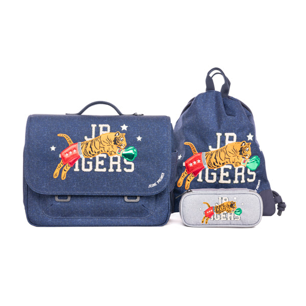 * Jeune Premier It Bag Midi | Boxing Tiger Navy mélange