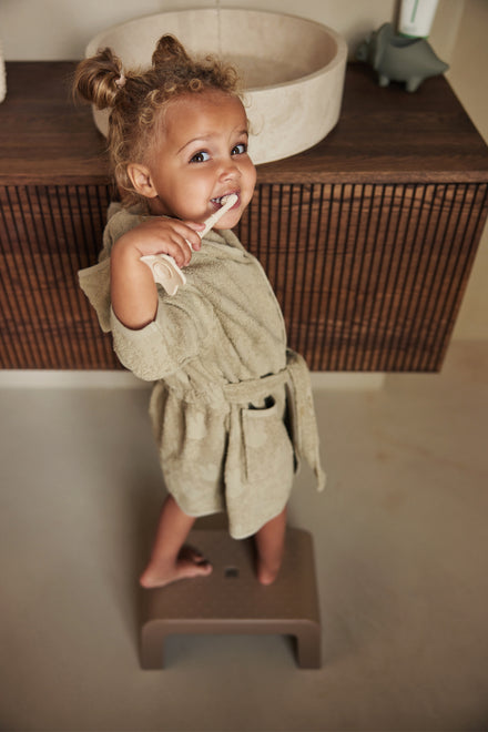 * Jollein Badjas Badstof 1/2Y Miffy Jacquard | Olive Green*