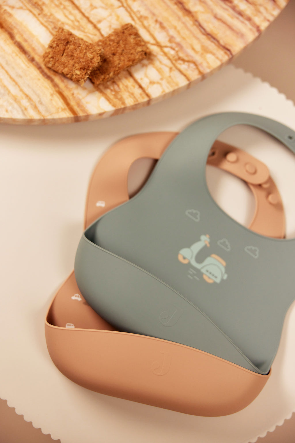 Jollein Slab Siliconen On The Go 2-Pack