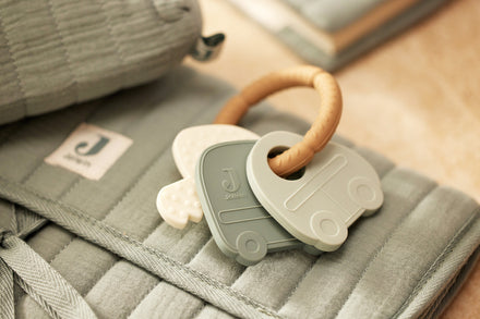 Jollein Siliconen Bijtring Sleutelbos On The Go