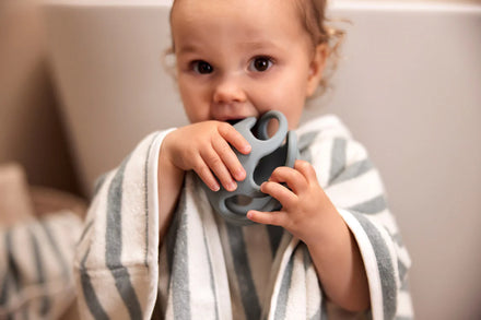 Jollein Bijtring Bal Siliconen Ø 9,5cm Sea Green