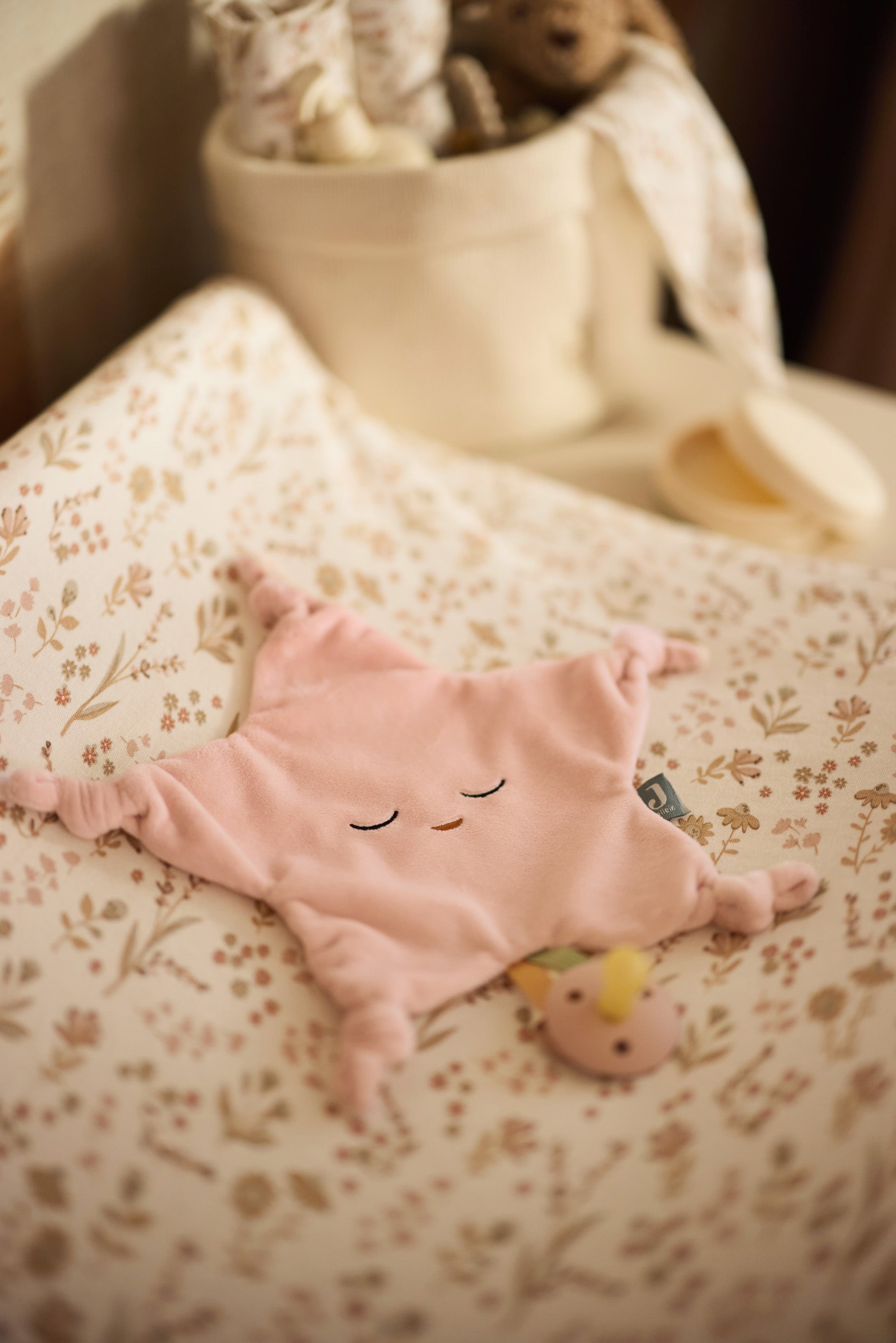 Jollein Speendoekje Little Star Wild Rose