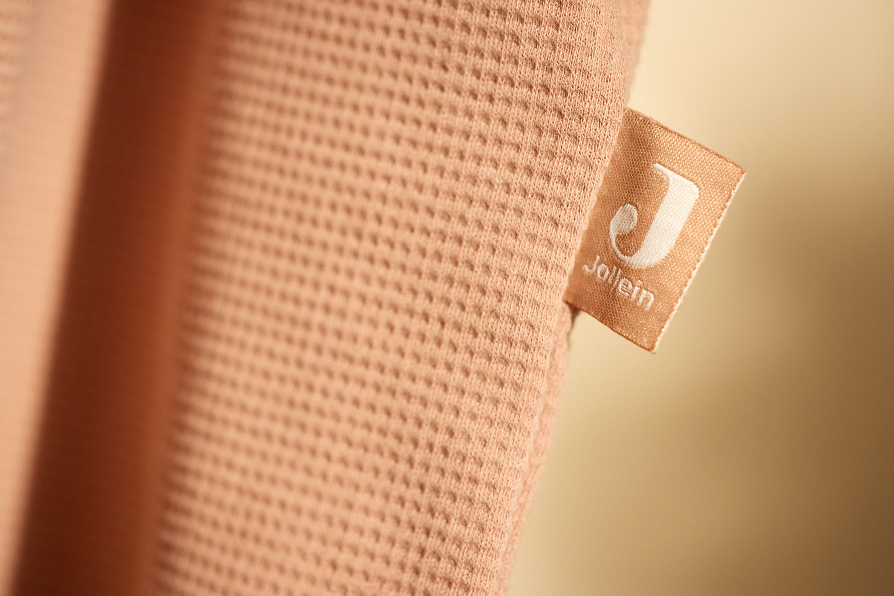 Jollein Slaapzak Jersey 110cm Little Waffle Light Terra