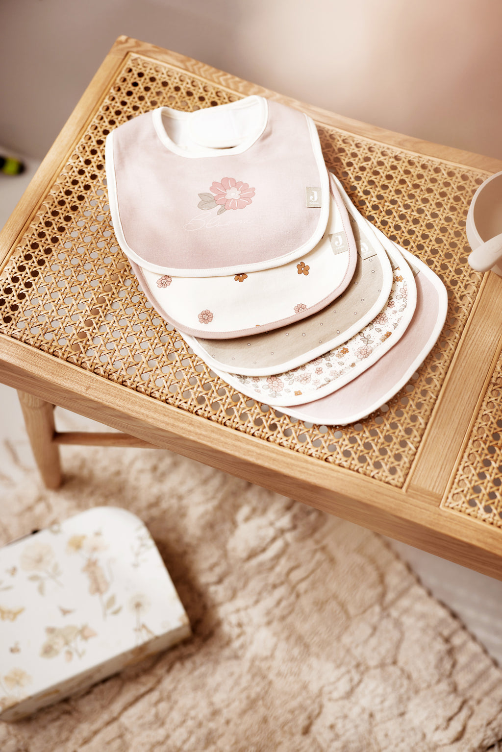 * Jollein Slab Retro Flowers (5Pack)