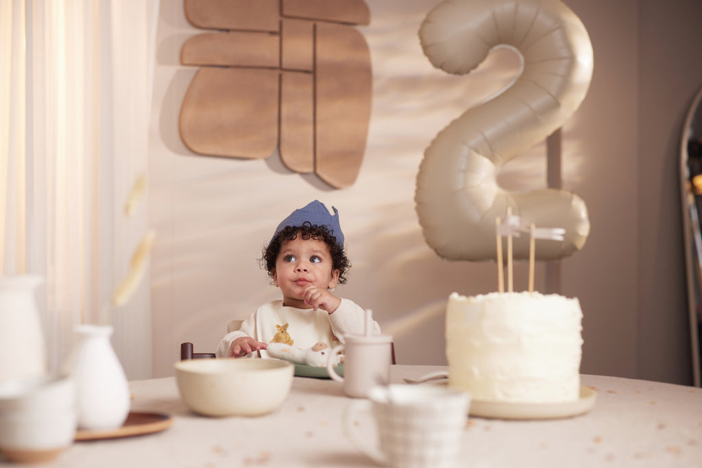 * Jollein Verjaardagskroon 12x35cm | Jeans Blue