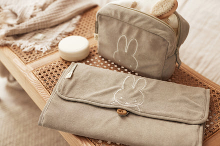 * Jollein Verschoningsmat Badstof | Miffy Olive Green