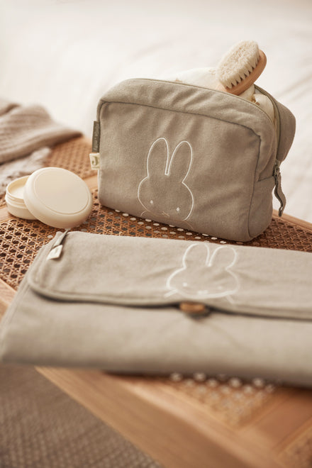* Jollein Verschoningsmat Badstof | Miffy Olive Green
