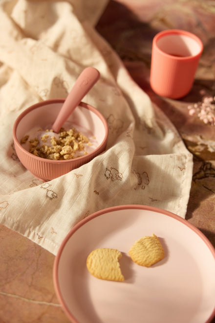 Jollein Kinderserviesset Siliconen | Blush Shades