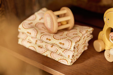 Jollein Hydrofiele Doek Large 115x115cm | Soft Plumes (2pack)