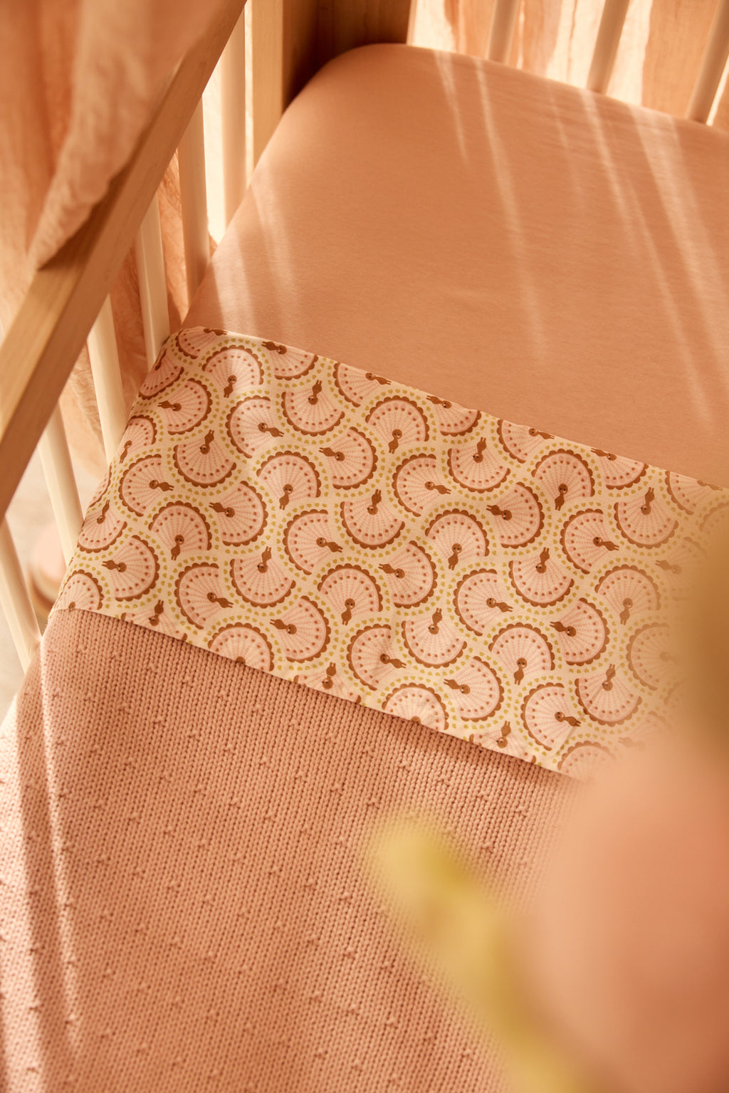 Jollein Hoeslaken Jersey 40/50x80/90cm | Soft Plumes