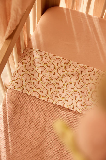 Jollein Hoeslaken Jersey 60x120cm | Soft Plumes