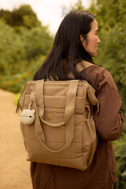 Jollein Luiertas rugzak Quilted Quinn | Bronze