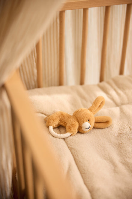 Jollein Boxkleed 75x95cm Fluffy | Sand