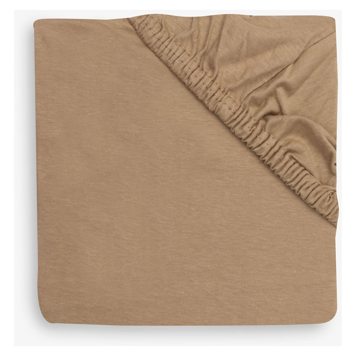 Jollein hoeslaken jersey in de kleur Hazel voor een wiegmatras