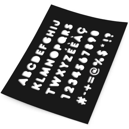 Kidywolf Kidydraw Kit Creatieve Set 6 Blaaspennen, het tekenvel