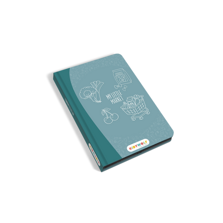 Kidywolf Kidydraw-Mini Tablet 30 Tekeningen Tekenbord Mijn Kleine Marktje, het tekenbord van een andere kant