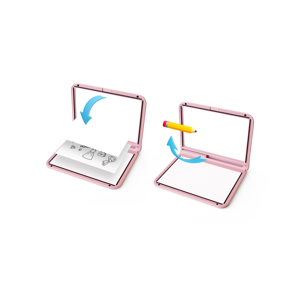 Kidywolf Kidydraw Lichtgevende Tablet Leren Tekenen En Schrijven | Roze Fashion