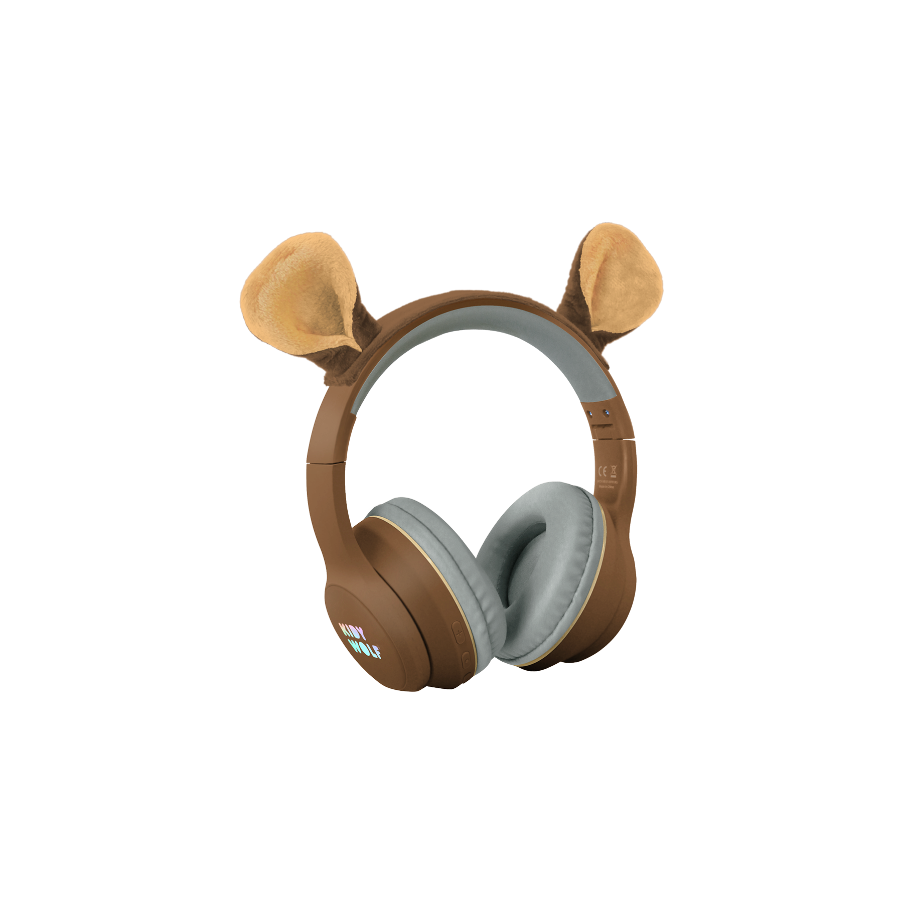 Kidywolf Kidyears Bluetooth Hoofdset Met Magnetische Oren 85 Db | Beer