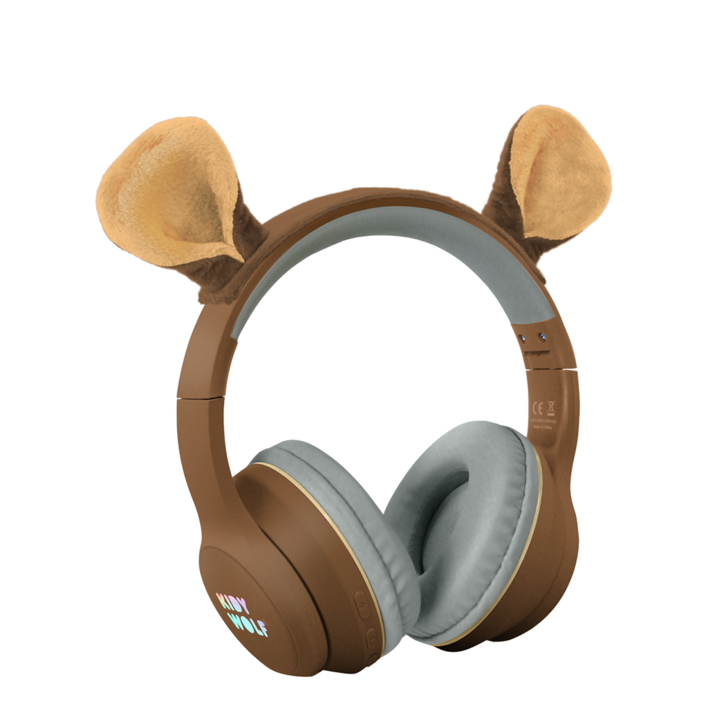 Kidywolf Kidyears Bluetooth Hoofdset Met Magnetische Oren 85 Db | Beer