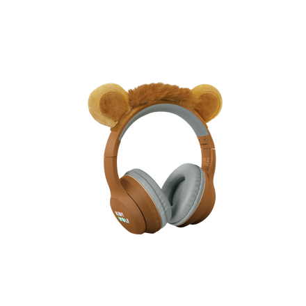 Kidywolf Kidyears leeuw - zijaanzicht met magnetische leeuw-oortjes