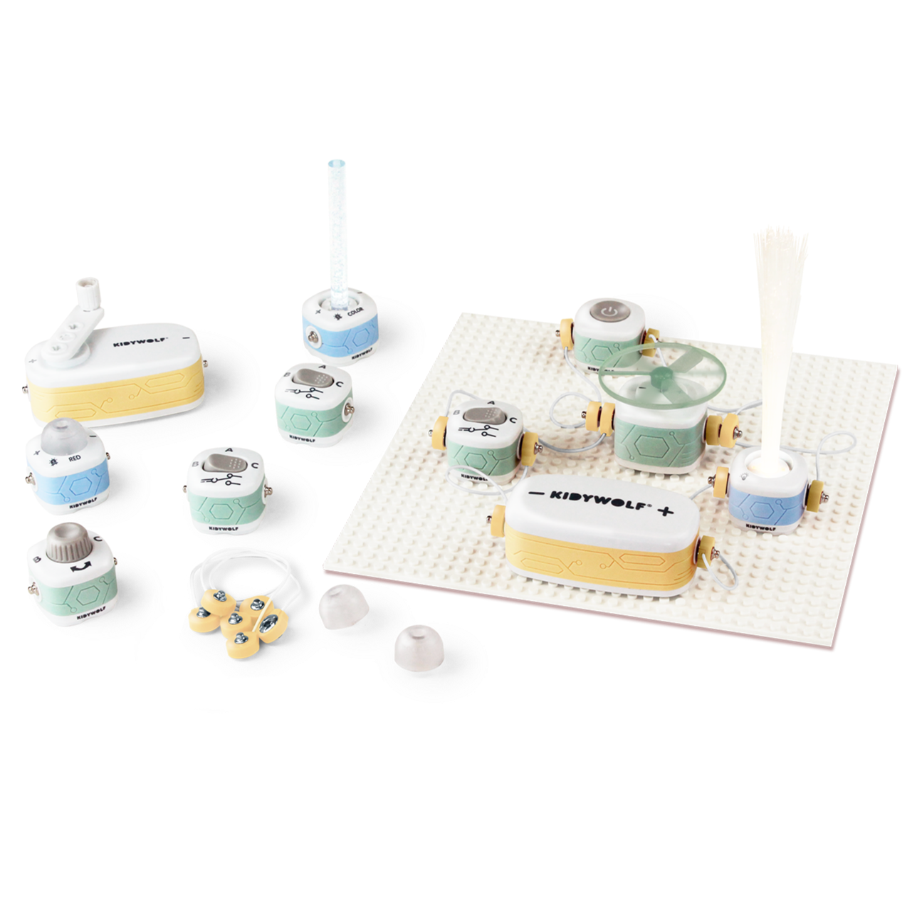 Kidywolf Kidyelec-Expert - My First Electricity Kit – 11 Pieces